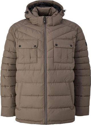 s.Oliver Winterjassen - Heren - Winterjassen - Bruin - 4XL - Leer - Jassen
