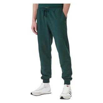 Tommy Hilfiger Sweatpants, male, Green, Size: XL Terry Cuffed Leg Joggers