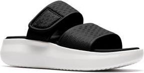 Clarks Solevana Star Platform Slide Sandal in Black at Nordstrom Rack, Size 11