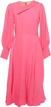 Roksanda Ilincic Gewatteerde midi-jurk - Roze
