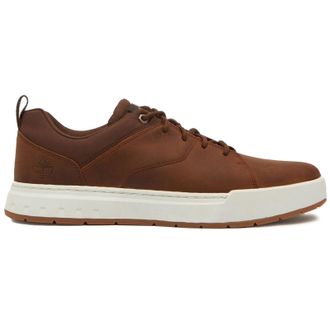 Timberland Maple Grove Leather Mens Fashion Trainers - Brown - Size:UK 12.5