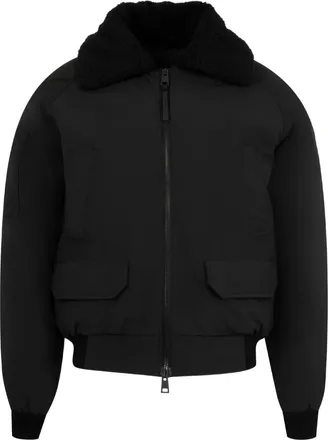 Canada Goose Chilliwack fleece-collar bomber jacket - Black