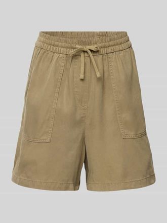 Only Loose Fit Shorts aus Lyocell Modell KENYA LIFE in Khaki, Gr&ouml;&szlig;e XS