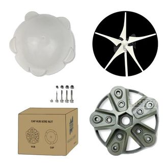 OEM G&oacute;ndola De Turbina E&oacute;lica, Acero Inoxidable, Compatibilidad Vers&aacute;til, 5 Burbujas