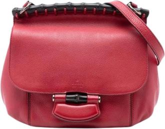 Gucci Pre-owned Nouveau Fringe - - Pre-owned - Donna - Rosso - ONE SIZE