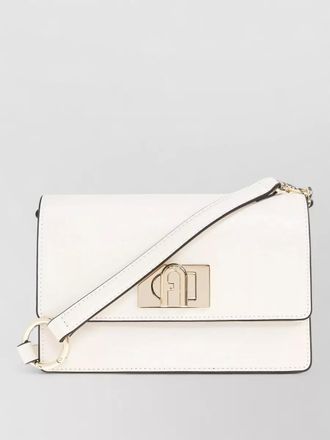 Furla mini rectangular crossbody bag adjustable strap