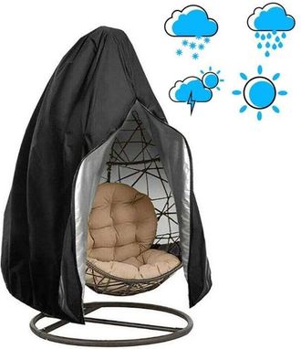 OEM Funda Colgante Para Silla De Jard&iacute;n, Impermeable Y Resistente A Los Rayos Uv, Fabricada En Tejido De Poli&eacute;ster Oxford 420d, 190 X 115 Cm