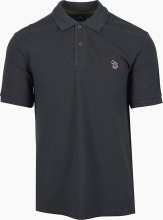 Paul Smith Mens PAUL SMITH REG FIT POLO GREY - Size: 40