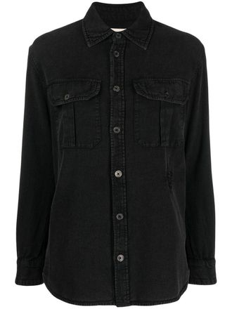 Zadig&Voltaire Camicia con ricamo Teros - Nero
