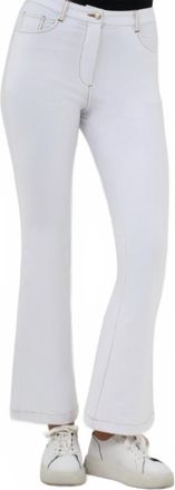 Anatomie Georgina Performance Denim Flare Jean In White