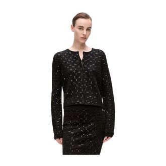 Karl Lagerfeld Mujer, Jerseys, Negro, Talla: S