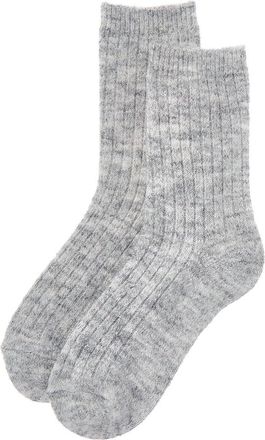 High Heel Jungle High Heel Jungle Flecked Flush Knit Wool-Blend Socks