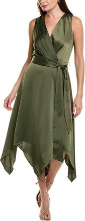 Anne Klein Montreal Satin Midi Dress