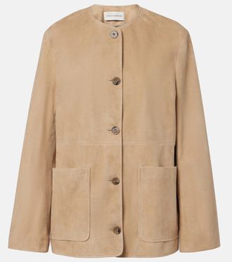 Nour Hammour Giacca in suede