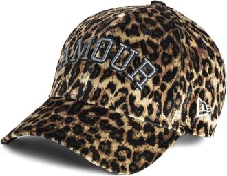 Zadig&Voltaire Cappello da baseball con stampa animalier - Nero