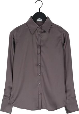 Est'seven Blouse Bow - Dames - Overhemden - Grijs - XS - Overhemden