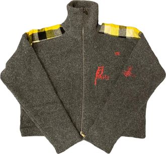 Vivienne Westwood Heren, Jassen, Grijs, Maat: S Wol