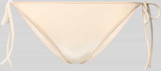 MC2 Saint Barth Bikini-Hose mit Logo-Patch Modell Virgo in Offwhite, Gr&ouml;&szlig;e XL