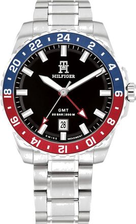 Tommy Hilfiger Accessoires, Heren, Grijs, ONE Size, Th 85 Horloge