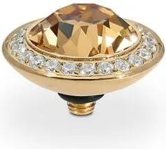 Qudo Tondo Deluxe Top 0.51 - Gold in Light Colorado Topaz at Nordstrom