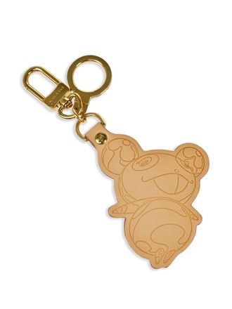 Louis Vuitton x Takashi Murakami 2004 panda-motif keyring - women - Gold Plated/Leather - One Size