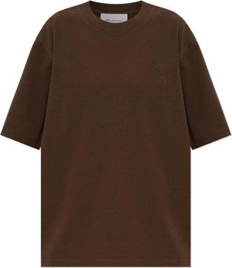 Ami Mujer, Camisetas, Marr&oacute;n, Talla: S