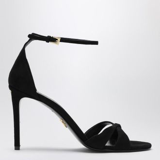 Prada Black velvet pumps