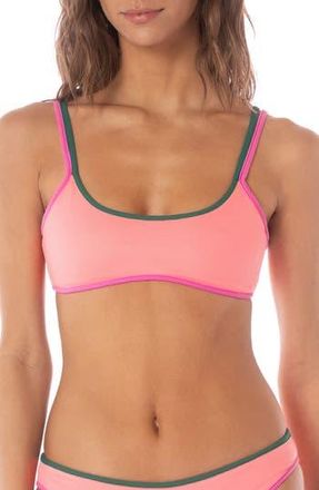 Maaji Islay Reversible Bikini Top in Pink at Nordstrom Rack, Size X-Small