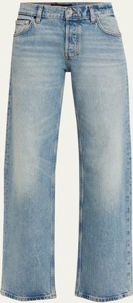 EB Denim Low-Rise Baggy Jeans