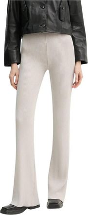 Remain Wijde broek - Dames - Wijde Broeken - Grijs - M - Broeken