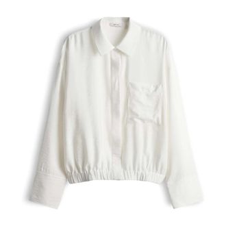OPUS Blouses & Hemden - Dames - Blouses & Shirts - Wit - Maat: 2XL