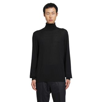 Giorgio Armani Stretch Viscose Cupro Velvet Blazer