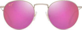 Maui Jim Sunglasses Pukaua P667 16 B Gold/Fuchsia Unisex Polarized