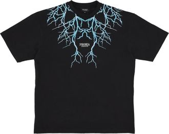 Phobia Archive Lightning Tee - Heren - T-shirts - Zwart - XL - Katoen - Tops