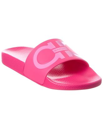 Ferragamo Ferragamo Gancini Rubber Slide