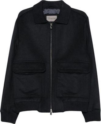Corneliani Giacche Bomber - - Jackets - Uomo - Nero - L