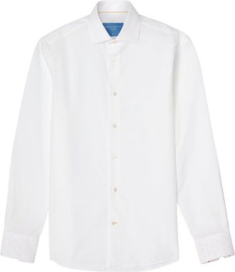 Robert Talbott Reynolds Novelty Cuff Poplin Shirt