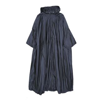Herno Oversized Hooded Coat - female - Herno - Parkas - Blue - S - Coats