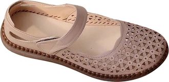 Generic Summer Shoes Womens Mary Jane Shoes Hollow Out Pumps Lightweight Comfortable Breathable Walking Shoes Soft Sole Orthopaedic Shoes Yoga Training Dance 