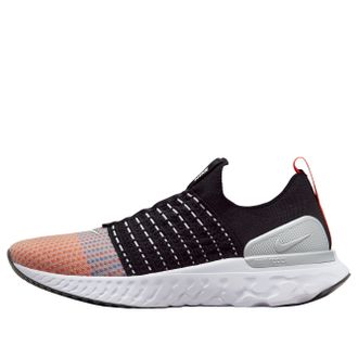 Nike React Phantom Run Flyknit 2 Black Team Orange DQ7647-001