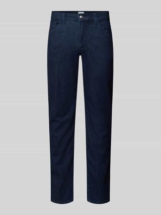 Brax Brax Slim Fit Jeans mit Seiden-Anteil Modell Chuck in Dunkelblau, Gr&ouml;&szlig;e 31/32