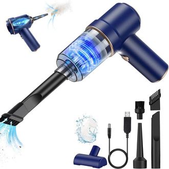 OEM Aspirapolvere Portatile Senza Fili Per Auto, Mini Aspirapolvere Potente Da 45 W E 3600 Ma, Aspirapolvere Portatile Con Luce Led E Filtro Hepa Lavabile