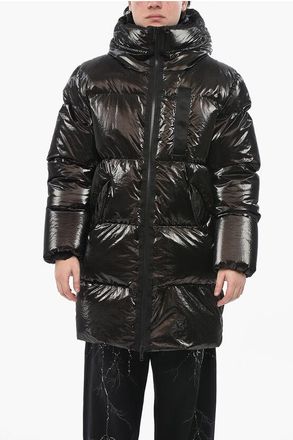 Givenchy Coated Nylon Puffer Jacket With Front Zip size 46