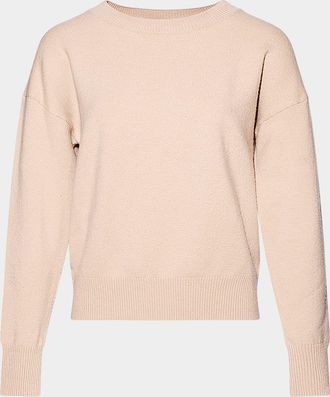 Yves Salomon Merino Knit Crewneck Sweater