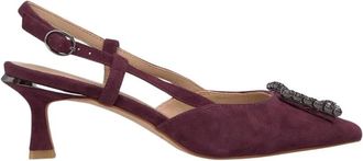 Alma En Pena Hoge hakken met open teen - Dames - Pumps - Rood - 37 EU - Schoenen