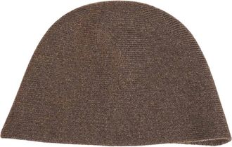 Uma Wang Cashmere Bucket Hat - Dames - Hoeden - Bruin - L - Kasjmier - Accessoires