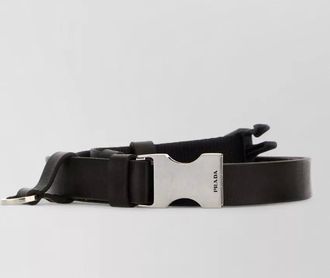 Prada leather belt