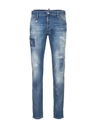 Dsquared2 Mens Jeans Cool Guy Jean - Blue Cotton - Size EU 54 (Mens)