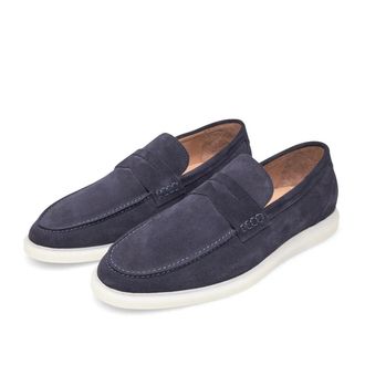 Henry Stevens Slipper & Pantoletten - Loafer Elia PL1 - Gr. 41 (EU) - in Blau - f&uuml;r Damen