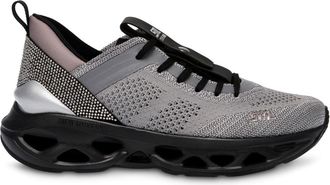 Steve Madden Womens Surge 1r Low Top Sneakers in Dark Grey - Size UK 4